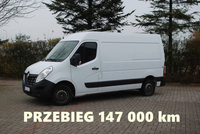 Renault Master L2H2. Niski przebieg.