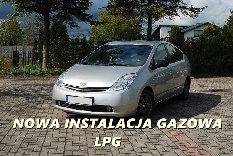 Toyota Prius. Nowa instalacja gazowa.
