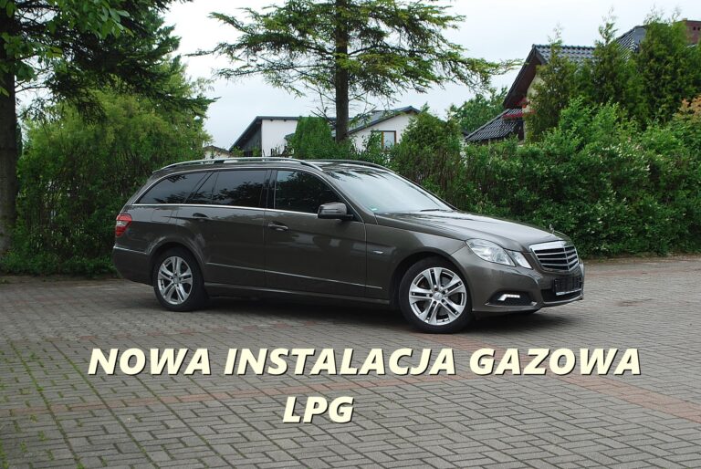 Mercedes E-klasa. Nowa instalacja gazowa LPG.